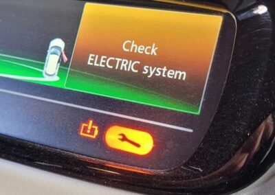 Renault Zoe Electric System Fault