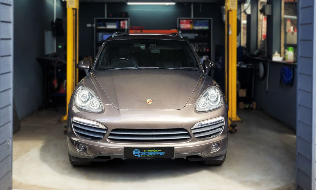 Porsche Cayenne HV Warning Light On