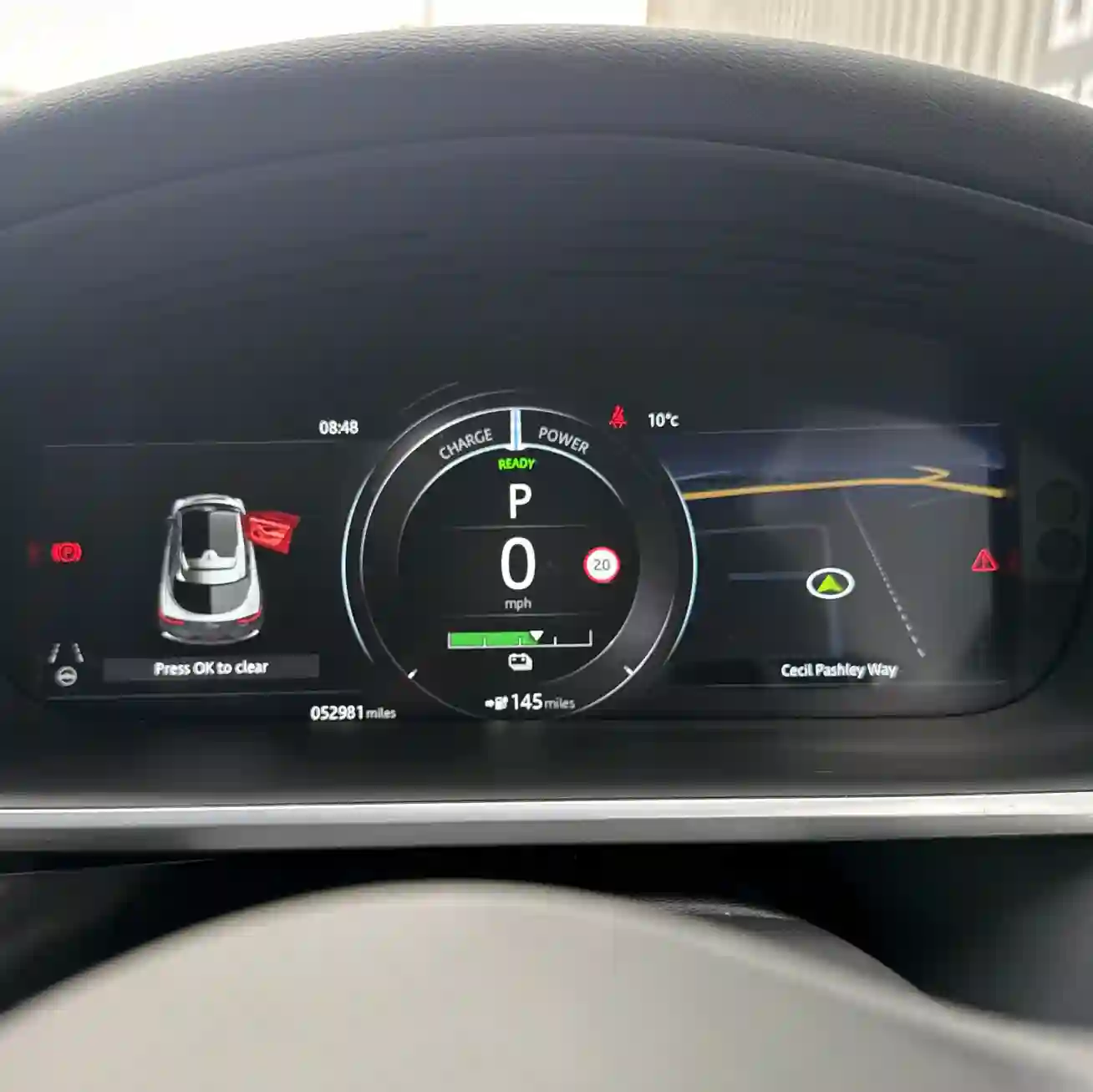 BMW i3 HB battery fault front