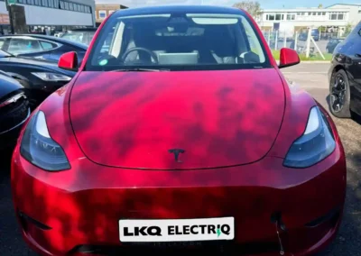 Tesla Model Y With Reduced Power