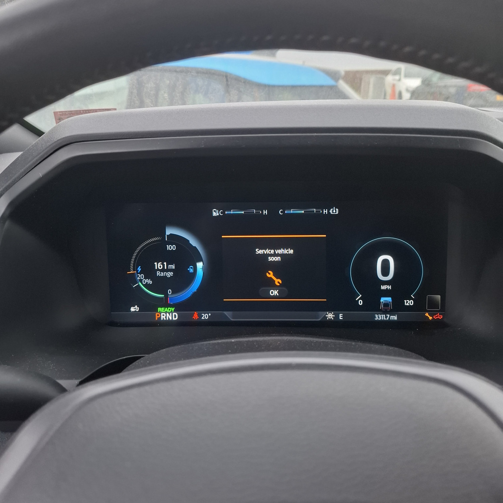 BMW i3 dashboard errors